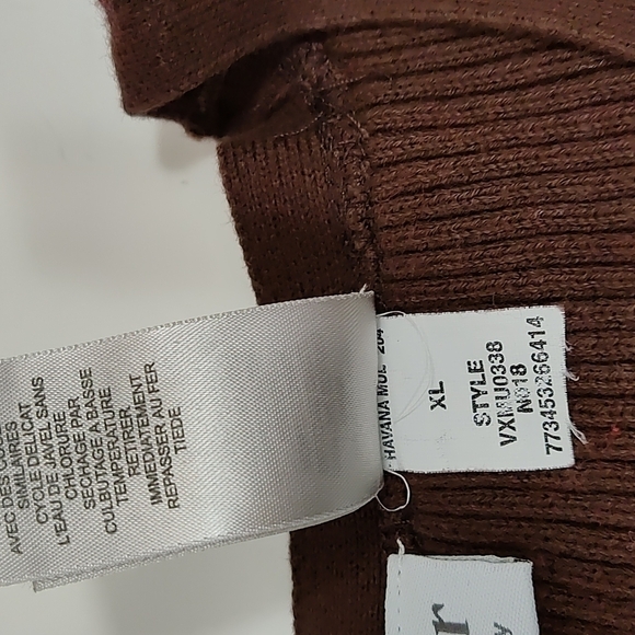Villagers women's brown and orange sweater Size: XL - Picture 5 of 6